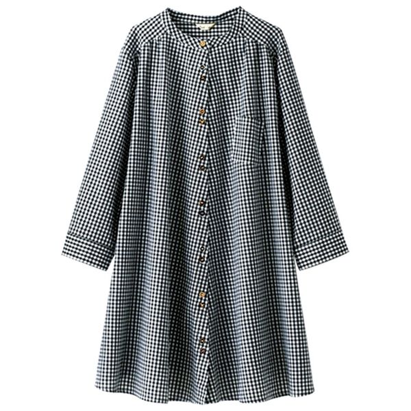 BELLUNA（ベルーナ）の「ＵＶ対策！多ボタンデザインシャツチュニック（チュニック）」｜詳細画像