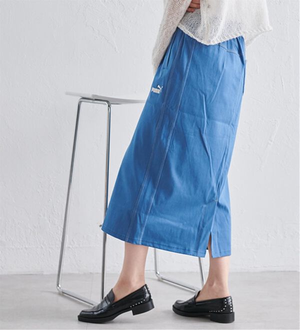 RANAN（ラナン）の「＜ｐｕｍａ＞コアヘリテイジ　ロングスカート（ロングスカート）」｜詳細画像