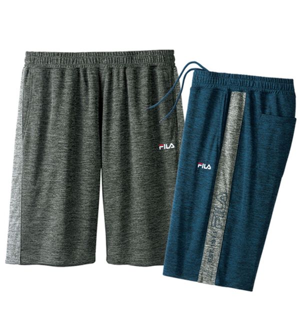 「【２本組】＜フィラ＞ハニカムメッシュハーフパンツ（メンズハーフパンツ）」｜2本組
