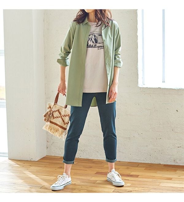 BELLUNA（ベルーナ）の「デニム調レギンス（スパッツ・レギンス）」｜詳細画像