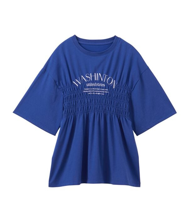 RANAN（ラナン）の「マルチファンクション　シャーリングプリントT（Tシャツ）」｜詳細画像