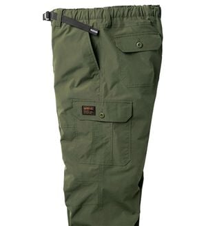 「＜アウトドアプロダクツ＞裏フリースカーゴパンツ（メンズカーゴパンツ）」｜カーキ