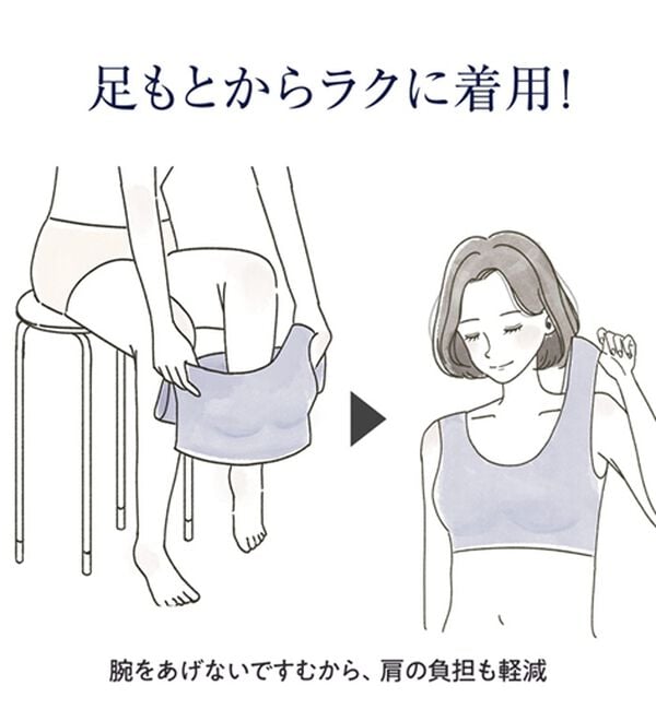 LAVIENNE（ラヴィエンヌ）の「綿混メッシュのＳｕ－ｐｉｔａ（スーピタ）ブラ・ショーツ（別売）（ブラジャー）」｜詳細画像