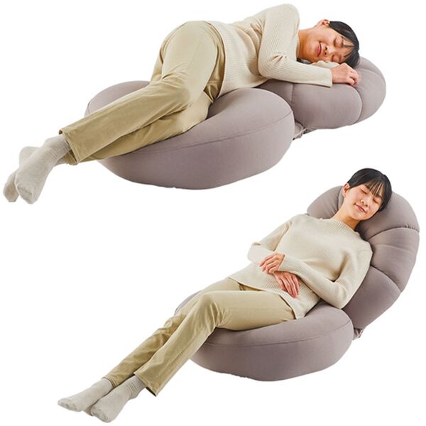 iellio（イエリオ）の「寝落ちるビーズクッション座椅子（フラワー）（座椅子）」｜詳細画像