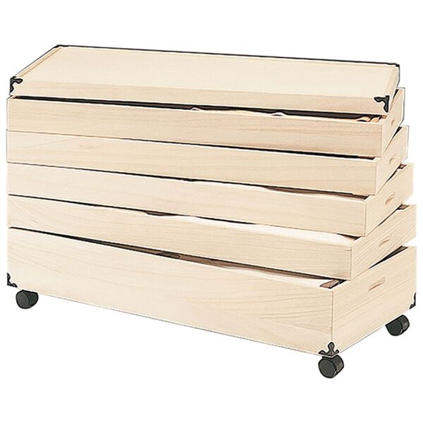 「キャスター付き総桐衣裳ケース（衣類・布団収納）」｜詳細画像