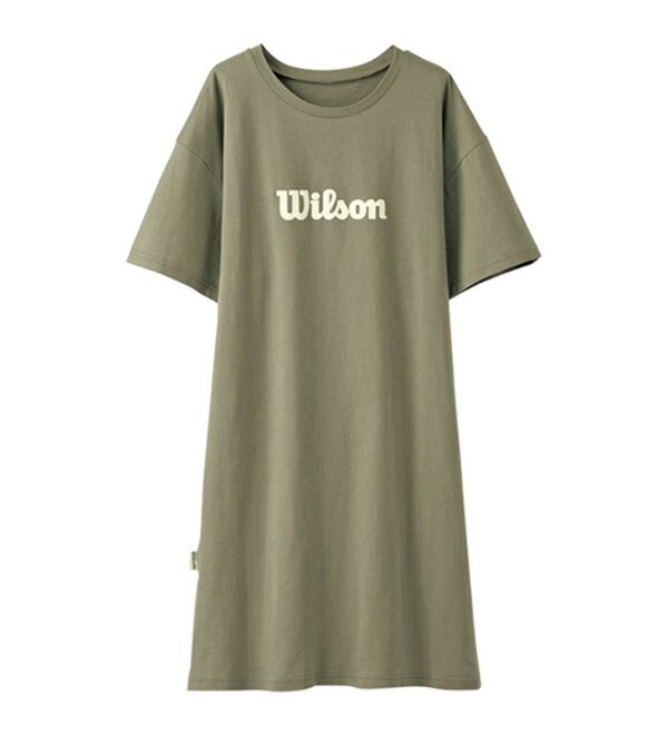 BELLUNA（ベルーナ）の「＜Ｗｉｌｓｏｎ＞コットン１００％ビッグＴシャツ（チュニック）」｜詳細画像