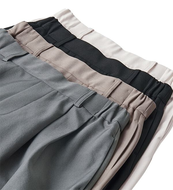 GeeRA（ジーラ）の「【再入荷】オンオフ着られる！カーブパンツ（フルレングスパンツ）」｜詳細画像