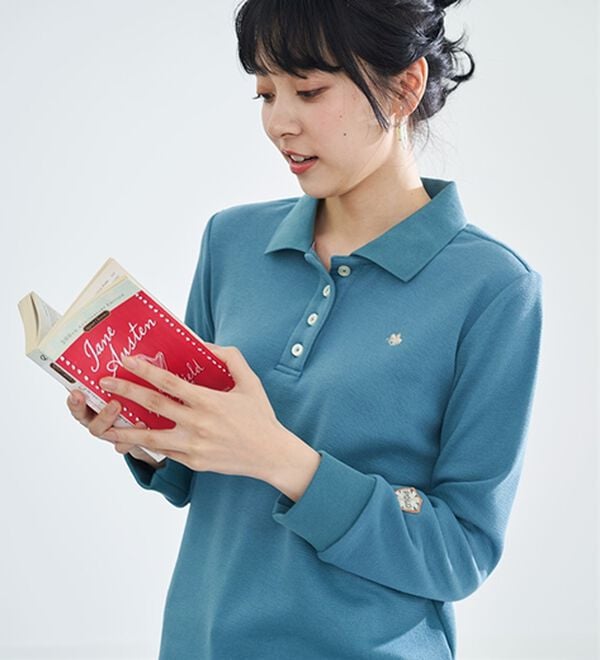 BELLUNA（ベルーナ）の「【ＰＯＬＯ　ＢＣＳ】裏起毛かのこポロシャツ（ポロシャツ）」｜詳細画像