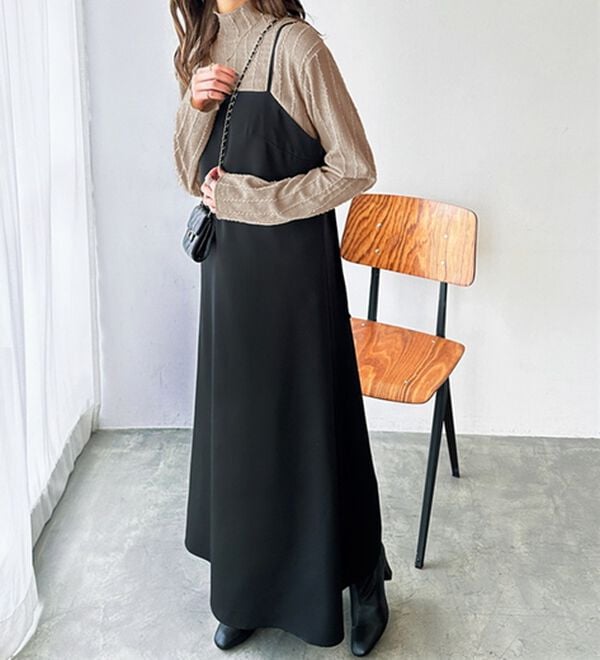 GeeRA（ジーラ）の「シャギージャガードハイネックトップス（カットソー）」｜詳細画像