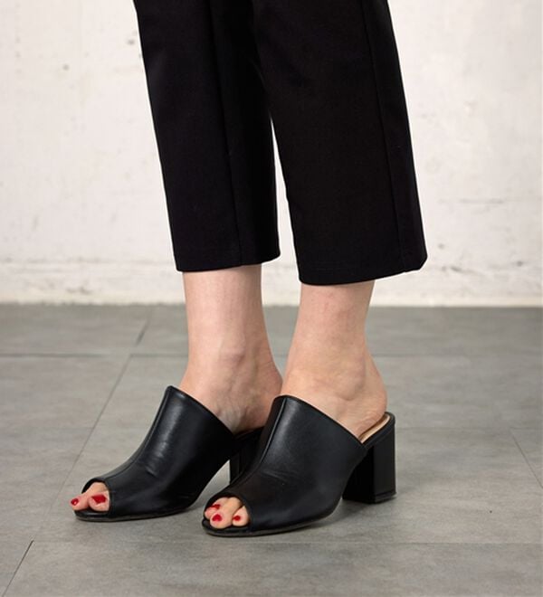 BELLUNA（ベルーナ）の「 【接触冷感】【選べる2丈】サラリ裏メッシュ美脚アンクルパンツ（フルレングスパンツ）」｜詳細画像