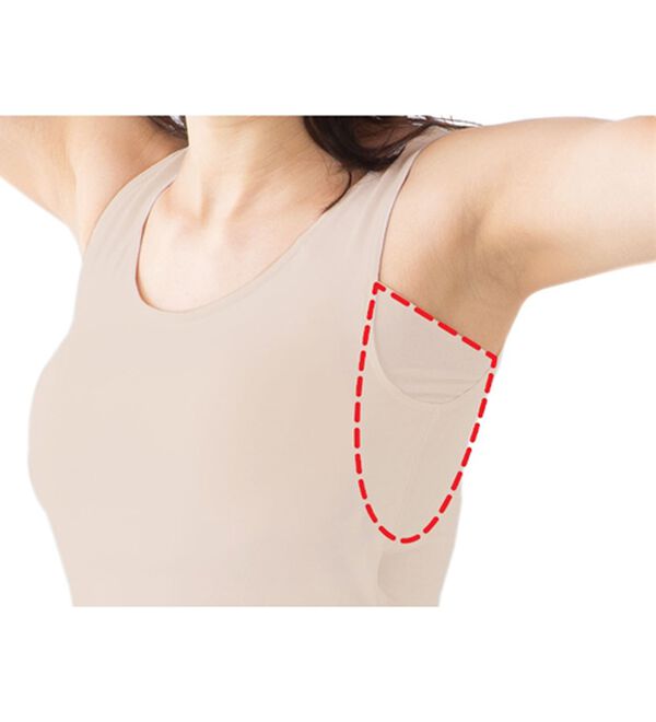 LAVIENNE（ラヴィエンヌ）の「【ＣＯＶＥＲＯＳＳ（Ｒ）】猛暑対策カップ付タンク（ブラトップ・カップ付きインナー）」｜詳細画像