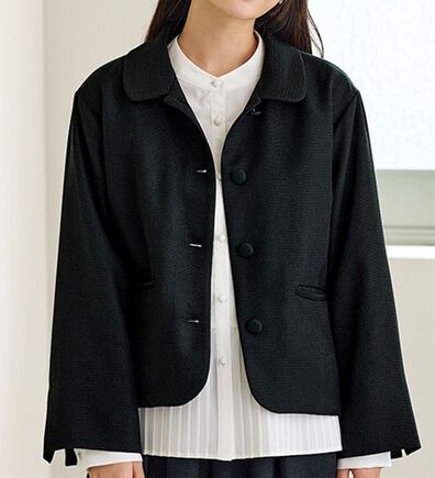 BELLUNA（ベルーナ）の「ドビー素材ショールカラージャケット（その他ジャケット）」