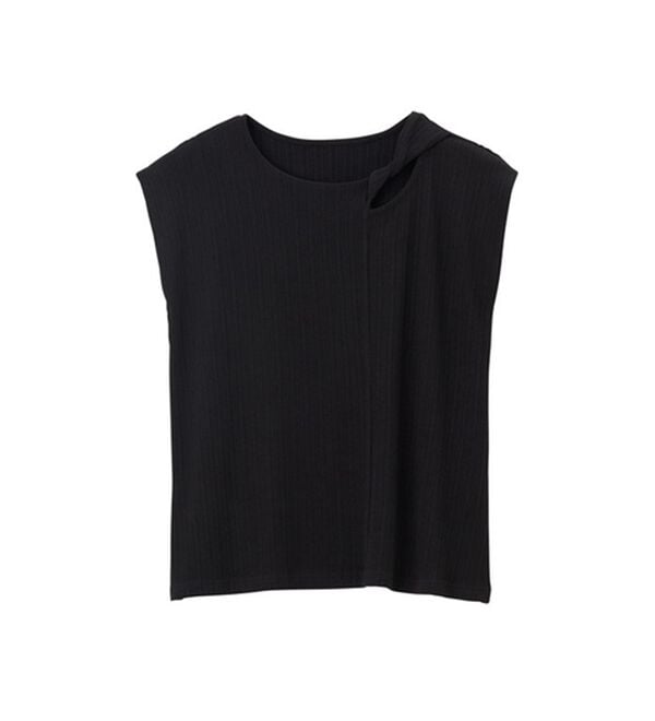 GeeRA（ジーラ）の「ツイストカットワークランダムテレコトップス（カットソー）」｜詳細画像