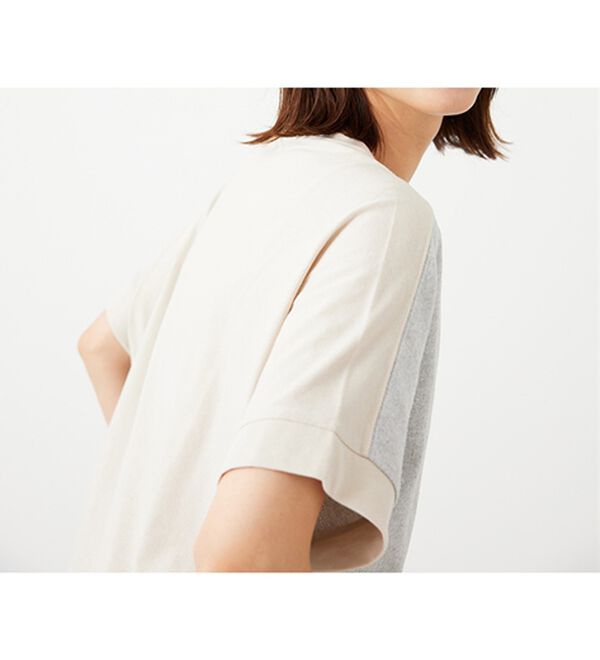 BELLUNA（ベルーナ）の「ステッチデザイン切替プルオーバー（カットソー）」｜詳細画像