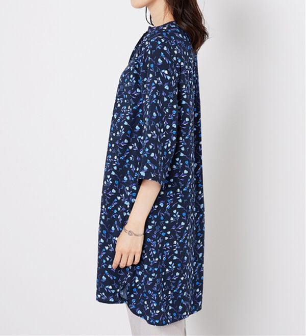 BELLUNA（ベルーナ）の「レーヨン素材袖フレアーワンピース（その他ワンピース）」｜詳細画像