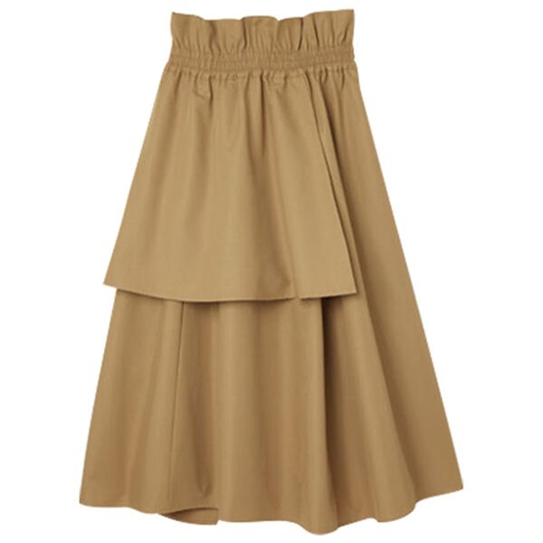 RANAN（ラナン）の「ラップデザインハイウエストスカート（ロングスカート）」｜詳細画像