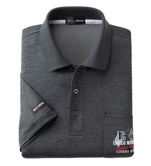 「７ＤＡＹＳブランドポロシャツ（メンズポロシャツ）」｜杢グレー