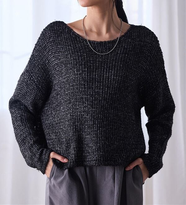 RANAN（ラナン）の「モヘアタッチローゲージシアーニット（ニット・セーター）」｜詳細画像