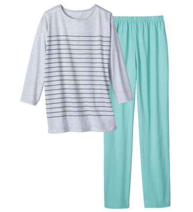 「お買い得やわらか綿混パジャマ上下セット（パジャマ・ルームウェア）」