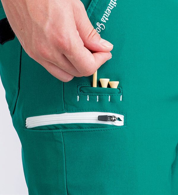 「＜トランスコンチネンツゴルフ＞ポケット便利なストレッチゴルフパンツ（メンズフルレングスパンツ）」｜詳細画像