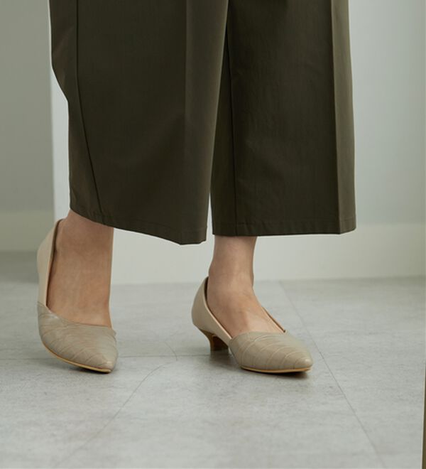 BELLUNA（ベルーナ）の「【ヨコストレッチ・紫外線カット・選べる2丈】サラもちライト快適ワイドパンツ（ワイドパンツ・ガウチョ）」｜詳細画像