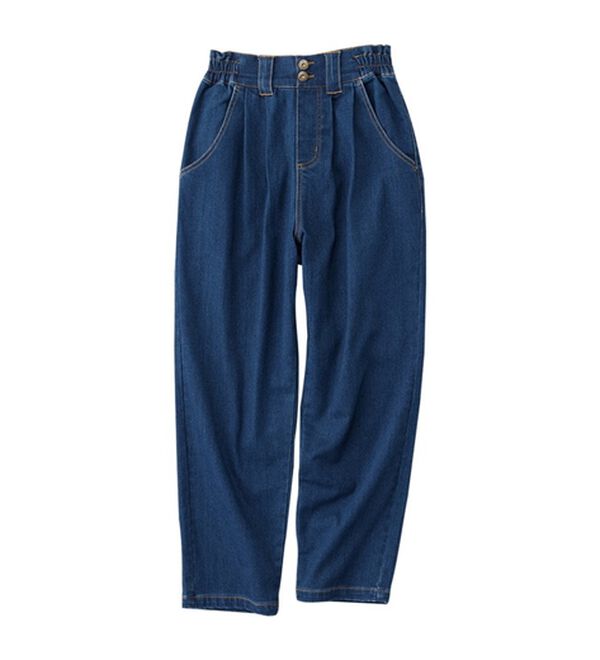 Viola e Viola（ヴィオラ エ ヴィオラ）の「【リンネルコラボ】やわらか裏起毛デニムシェフパンツ（フルレングスパンツ）」｜詳細画像