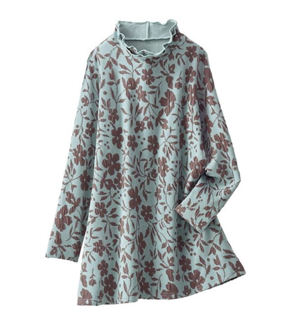 BELLUNA（ベルーナ）の「華やかふくれジャカードチュニック（チュニック）」｜詳細画像