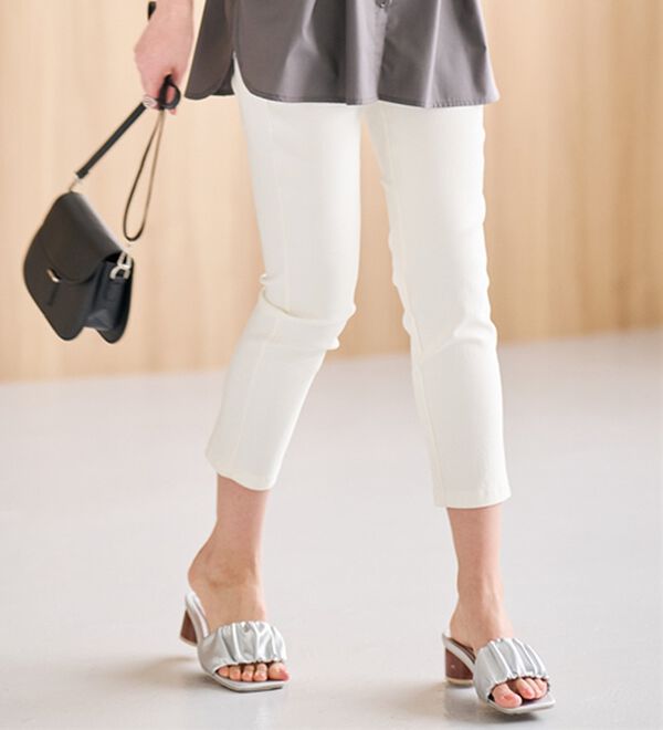 RANAN（ラナン）の「【4つの機能付】美脚クロップドパンツ（クロップドパンツ）」｜詳細画像