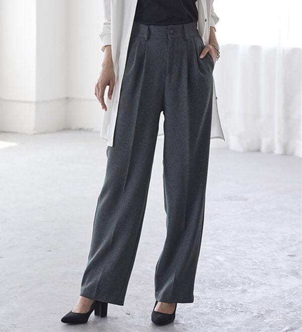 BELLUNA（ベルーナ）の「ビューティフルレングス脚長ワイドパンツ（フルレングスパンツ）」｜詳細画像