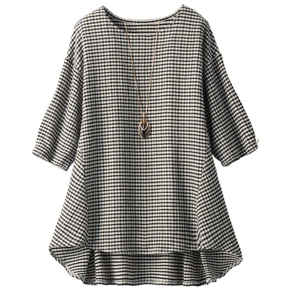 ルフラン（ルフラン）の「【３色組】切替フレアチュニック（チュニック）」｜詳細画像