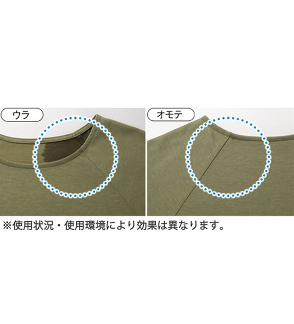 BELLUNA（ベルーナ）の「汗ジミ対策！シアーチェック切替チュニック（チュニック）」｜詳細画像