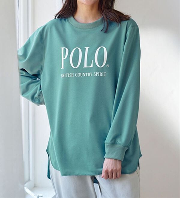 BELLUNA（ベルーナ）の「【ＰＯＬＯ　ＢＣＳ】ミニ裏毛素材デザイントップス（カットソー）」｜詳細画像