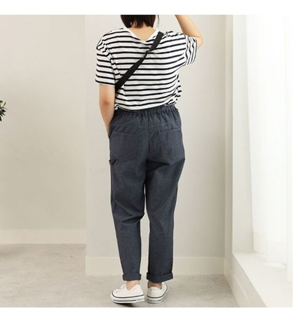 BELLUNA（ベルーナ）の「＜ｓｏｒａｆｕｋｕ＞ペインターテーパードパンツ（テーパードパンツ）」｜詳細画像