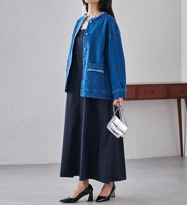 RANAN（ラナン）の「デニムジャケット（ブルゾン）」｜詳細画像