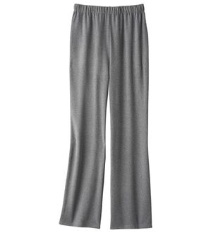 VINNO（ヴィノ）の「暖かピーチ起毛・ワイドパンツ（ワイドパンツ・ガウチョ）」｜チャコール