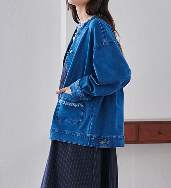 RANAN（ラナン）の「デニムジャケット（ブルゾン）」｜詳細画像