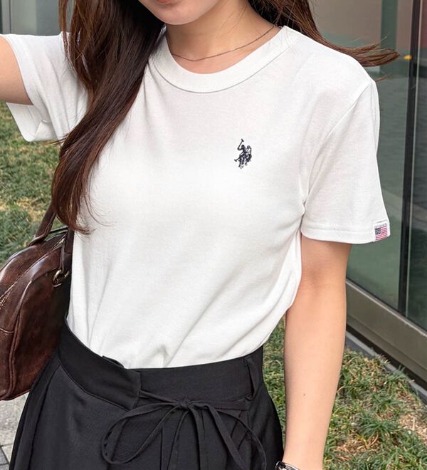RANAN（ラナン）の「＜U.S.POLO ASSN.＞スムースTシャツ（カットソー）」｜詳細画像