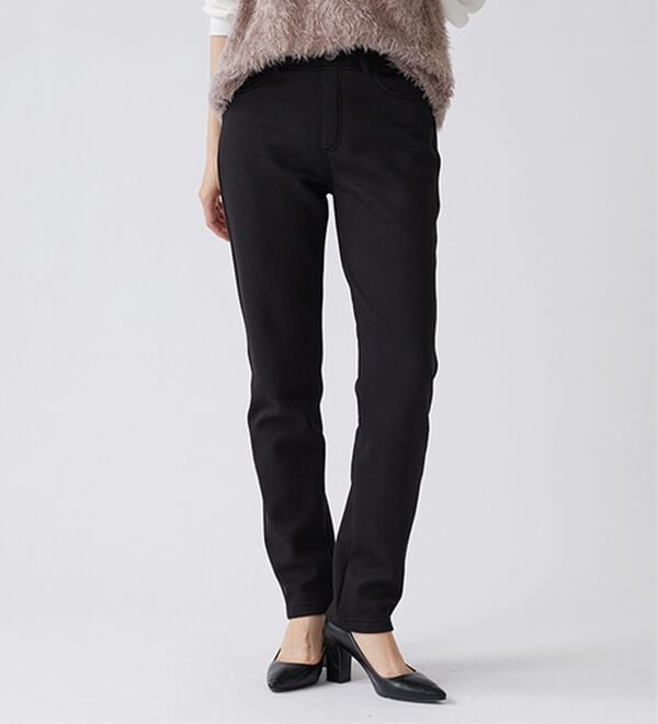 BELLUNA（ベルーナ）の「裏ベロアストレッチ素材レギンスパンツ【Prima fit pants】（スパッツ・レギンス）」｜詳細画像