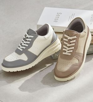 ルフラン（ルフラン）の「＜ラシーナリュクス＞サッと履ける４Ｅレザースニーカー（スニーカー）」｜詳細画像