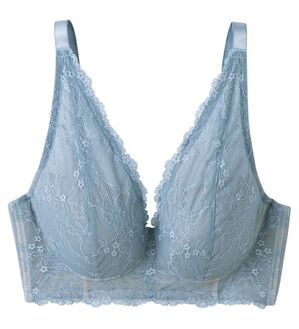 LAVIENNE（ラヴィエンヌ）の「すっぽり包む吊り上げブラ（ブラジャー）」｜ブルーグレー