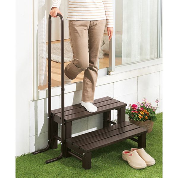 「アルミデッキ踏み台（エクステリア・屋外器具）」｜詳細画像