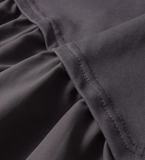 BELLUNA（ベルーナ）の「異素材使い裾アシメデザインチュニック（チュニック）」｜詳細画像