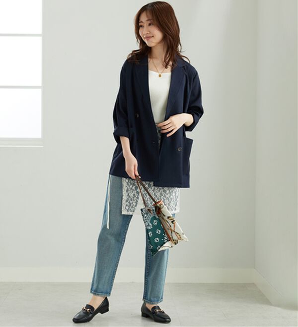 BELLUNA（ベルーナ）の「ダブルテーラードジャケット（その他ジャケット）」｜詳細画像