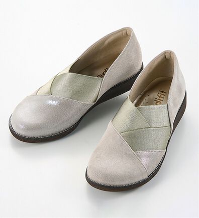 ルフラン（ルフラン）の「＜メディフィット＞５Ｅストレッチスリッポン（スリッポン）」