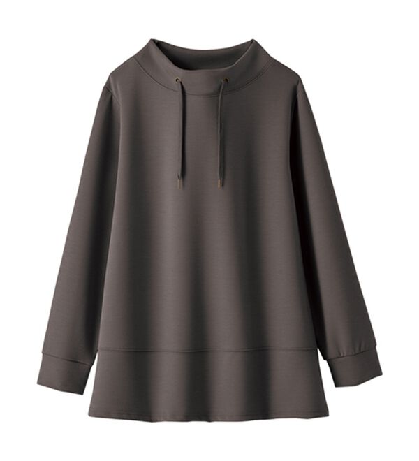 BELLUNA（ベルーナ）の「ワイドネック切替デザインプルオーバー（カットソー）」｜詳細画像