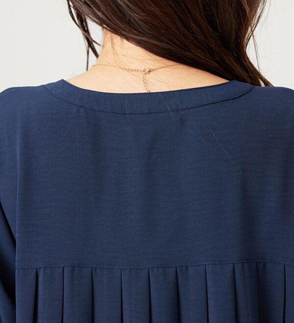 BELLUNA（ベルーナ）の「【新色追加】機能付！バックプリーツチュニック（チュニック）」｜詳細画像