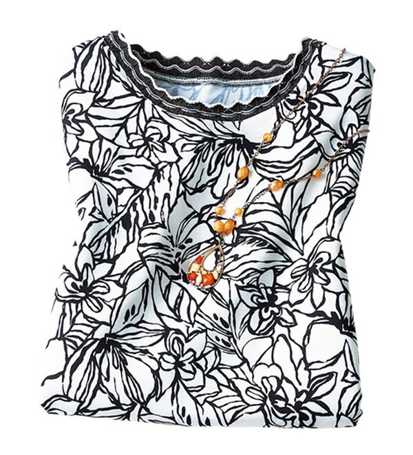 ルフラン（ルフラン）の「かぎ針編使い上品プルオーバー（カットソー）」｜詳細画像