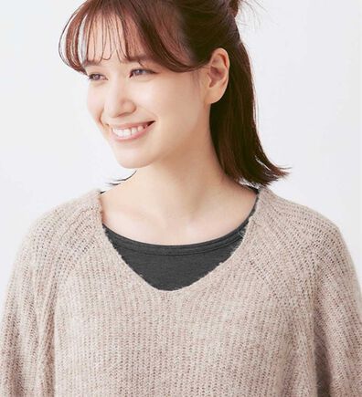 Viola e Viola（ヴィオラ エ ヴィオラ）の「あったか裏起毛トップス（カットソー）」