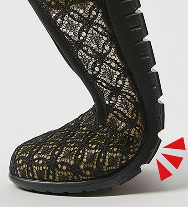 ルフラン（ルフラン）の「総レースが素敵なコンフォートパンプス（パンプス）」｜詳細画像