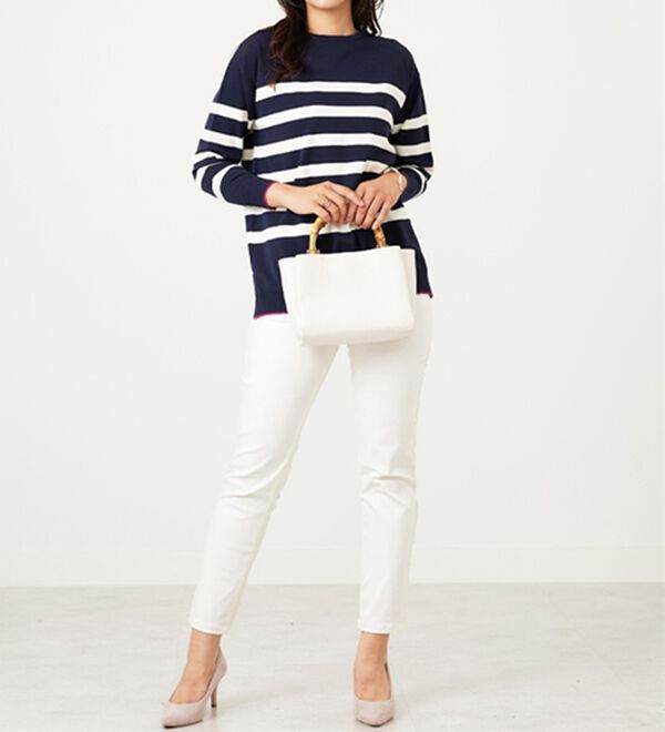 BELLUNA（ベルーナ）の「毛玉になりにくい！ニットプルオーバー（ニット・セーター）」｜詳細画像